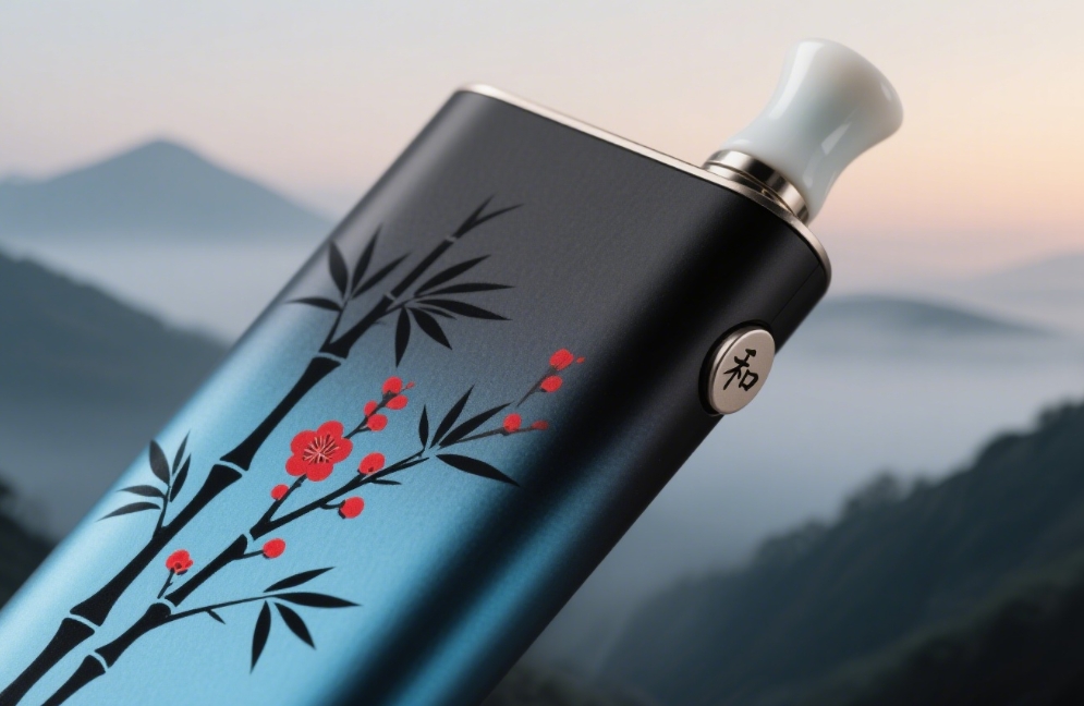 Design de Vape Inspirado em Aquarela Chinesa: Uma Fus&atilde;o de Arte e Tecnologia