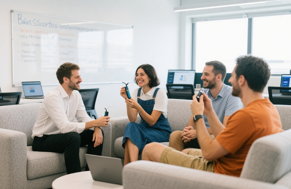 Vapor que Conecta: Como o Vape Pode Impulsionar a Conex&atilde;o em Espa&ccedil;os de Coworking (e Gerar Sinergias Reais)