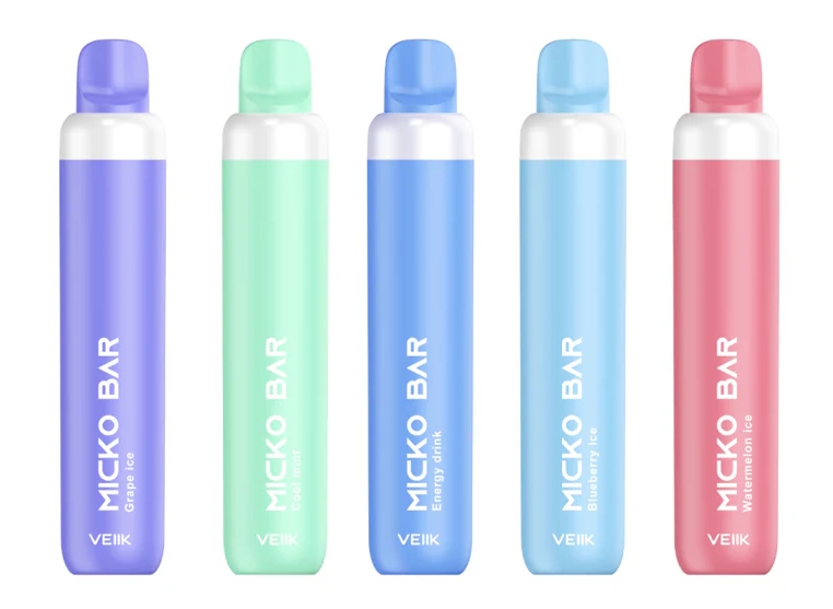 VEIIK Micko Bar 1500 Puffs Vape - mirtilo gelo: frescura que conquista Portugal em 2025